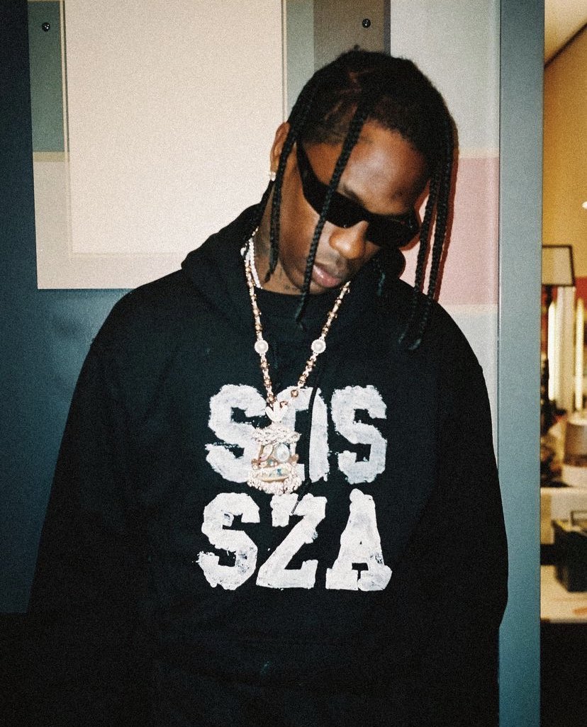 Ovrnundr's tweet photo. Travis Scott backstage at SZA’s SOS Tour https://t.co/ru2qrUbFiV
