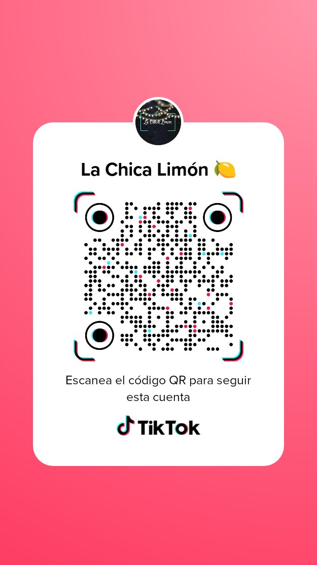 lachicalimon's tweet photo. Ya tenemos TikTok!!! Sigannos 🫶🏼 https://t.co/8pqU4DYKTj