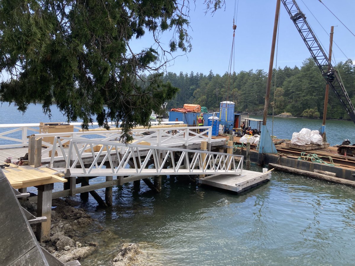 IslandCole's tweet photo. The Caretaker’s ramp and float is installed on Cole Island leaving the public access float open for visitors.
#esquimaltharbour #kayakbc #boatingvictoriabc #colwoodbc #victoriabc https://t.co/f23XefBv1c