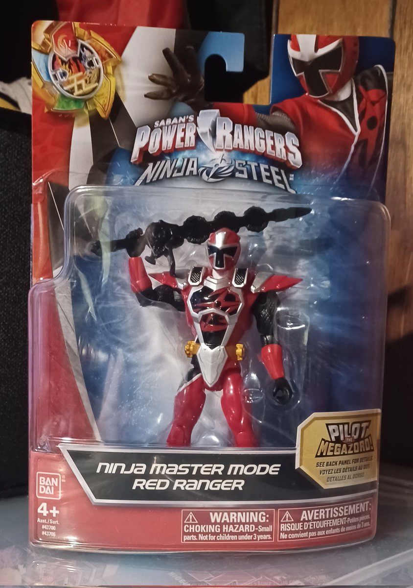 PR_DinoFury's tweet photo. Picked up the Ninja Steel Ninja Master Mode Red Ranger. I've been feeling very nostalgic lately for the Ninja Steel toys, which might be blasphemous to some but idc lol. #PowerRangers #NinjaSteel https://t.co/Ih3vneYLz7