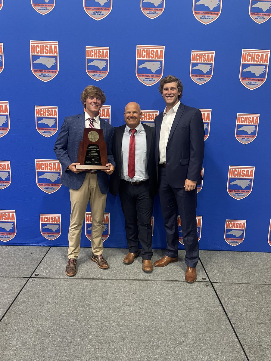 It has been an amazing journey watching these two grow up! So proud of <a href="/BoazFolger/">Folger Boaz</a> for being named the NCHSAA Male Athlete of the Year only a few years after <a href="/boaz_jefferson/">Jefferson Boaz</a> received the same award! ❤️