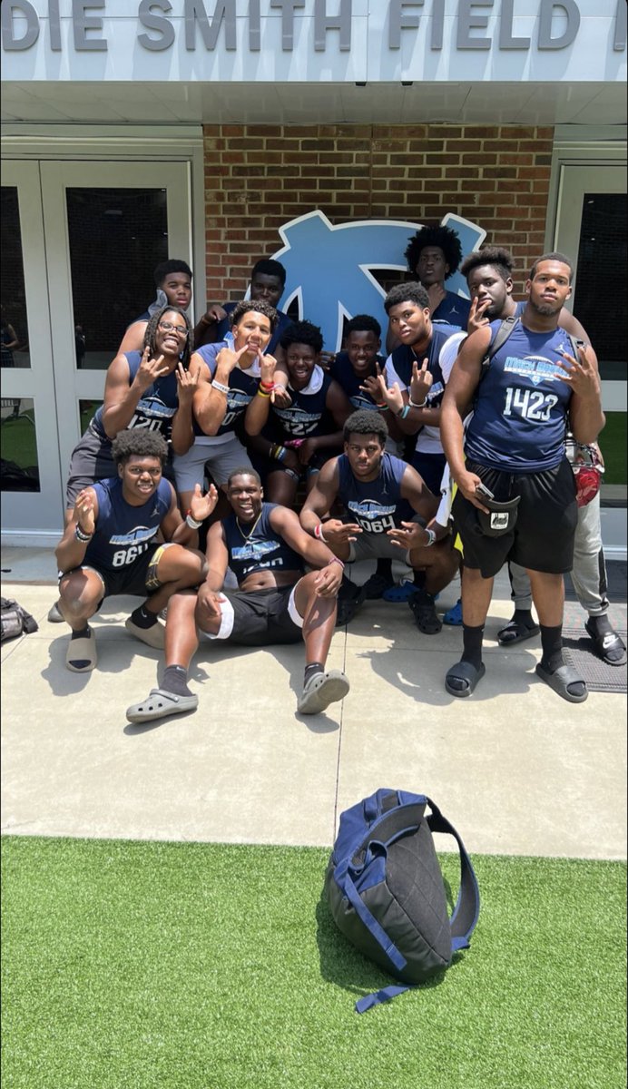 Great Camp at @UNCFootball going undefeated in pass rush💪🏾 @ToCreek @CoachKTinsley @1CoachE @Creek_AP @CoachCoiro @CoachMackBrown @warriordad4 @dbernstein_ @B_Quatro4