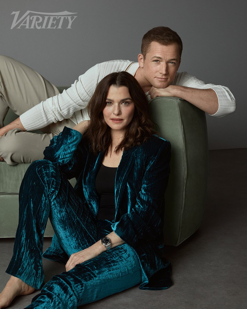 Variety's tweet photo. Rachel Weisz and Taron Egerton team up for Variety’s #ActorsOnActors. 

Read the full conversation here: https://t.co/X9YQnNVclZ https://t.co/ZX3SvbcrGR
