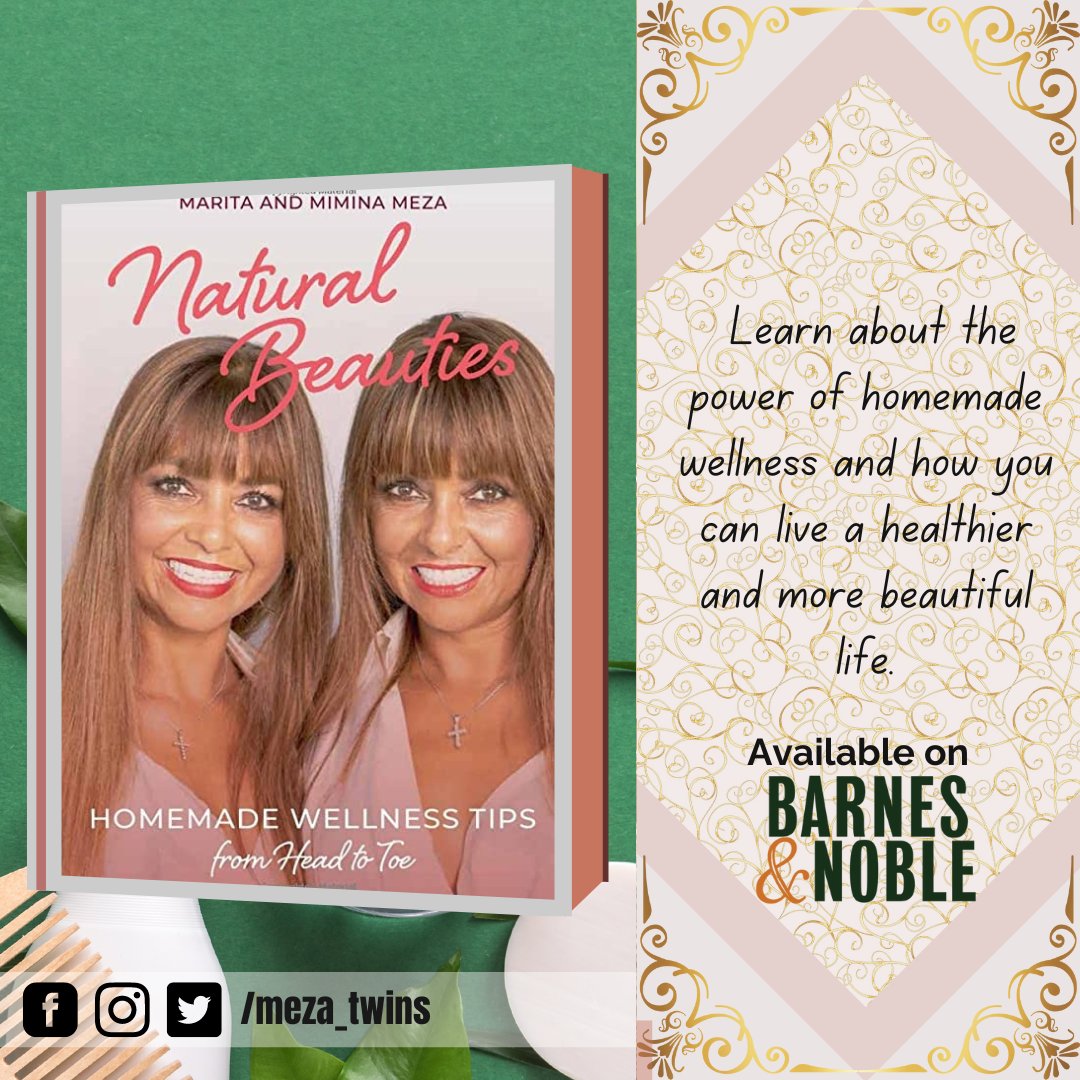 Weaving together homemade wellness tips, organic beauty advice, and healthy living strategies, we empower you  to make lifestyle changes that look good and make us feel great! 
 
Tag a friend who appreciates natural health and wellness!  
 
#MezaTwins #NaturalBeauties #Healthy