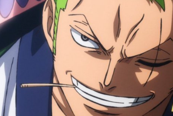 Zoro smiling PNG Image in 2023