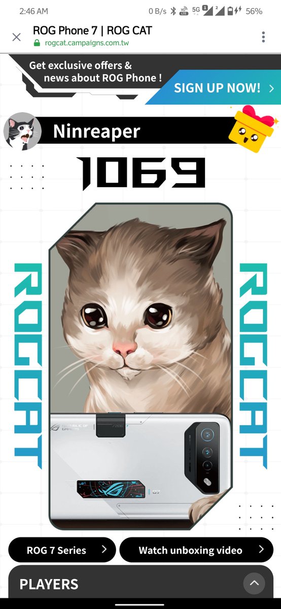 Keinooneil's tweet photo. #ROGCAT #ROGphone7 https://t.co/stqOLvVXiQ