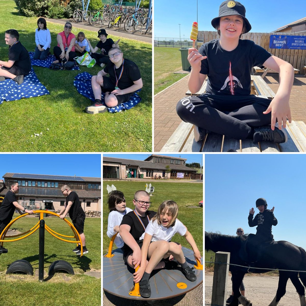The Cove (@thecovedps) on Twitter photo In class today we made special cards then we went for a lovely walk in the sunshine to watch the sports day at Lochend and cheer on our friends! Mrs Luke bought us all an ice lolly which cooled us all down and we enjoyed playing at the park 🤗 What a fun day! <a href="/DunbarPrimary/">Dunbar Primary</a> In class today we made special cards then we went for a lovely walk in the sunshine to watch the sports day at Lochend and cheer on our friends! Mrs Luke bought us all an ice lolly which cooled us all down and we enjoyed playing at the park 🤗 What a fun day! <a href="/DunbarPrimary/">Dunbar Primary</a>
