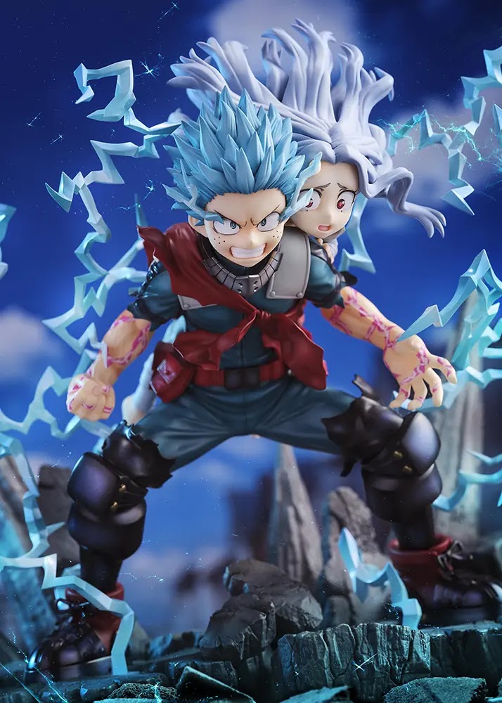 Chequen la nueva figura de My Hero Academia, que Sega lanza en preventa inspirándose en Izuku Midoriya y Eri, dentro de su línea S-FIRE. Está fechada para junio de 2024, a precio de 54 mil 780 yenes (6,695 MXN aprox.). ¿Les gusta?