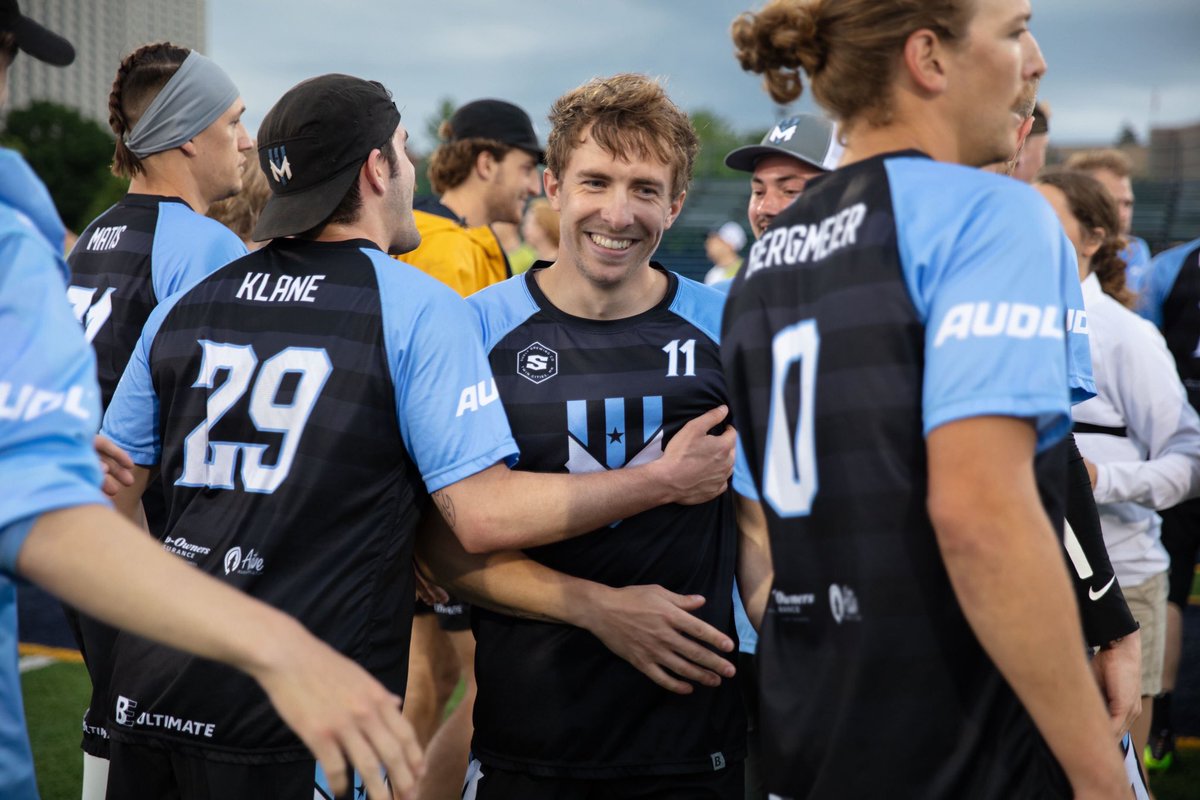 When you win your first game against your old team ❄️

📸 Meghan White

#bundleup #letsgochill #AUDL2023