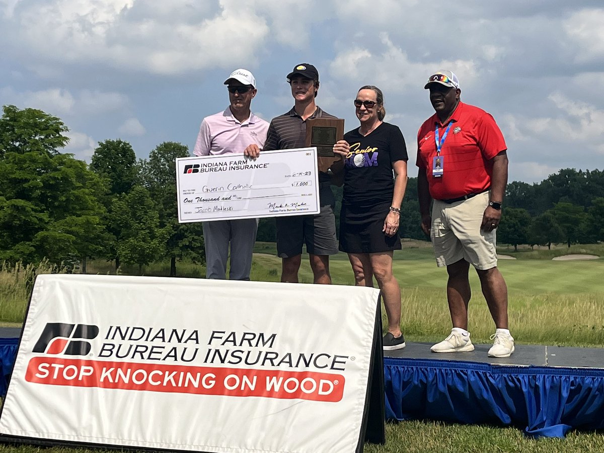 IHSAA on Twitter "Congratulations to Guerin Catholic’s Jacob Modleski