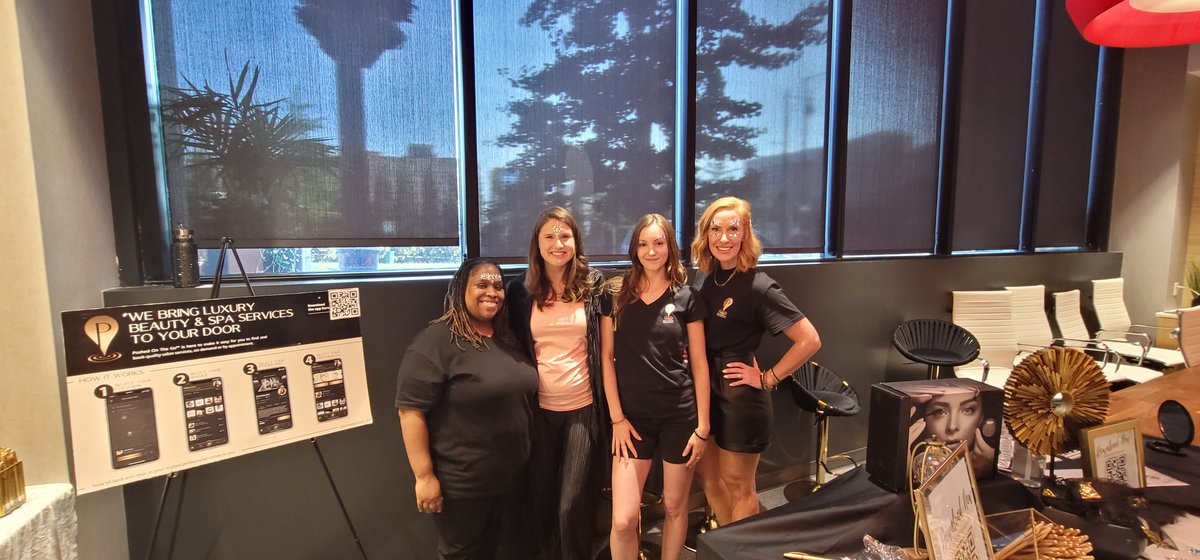 Get ready, #KansasCity! We're coming for you! Last week's Startup Pubcrawl was a hit, showcasing our on-demand beauty platform. Thanks to all who supported us! 
Join us at the Just For Her event next week. Let's revolutionize beauty services in KC! #OnDemandBeauty #BeautyApp