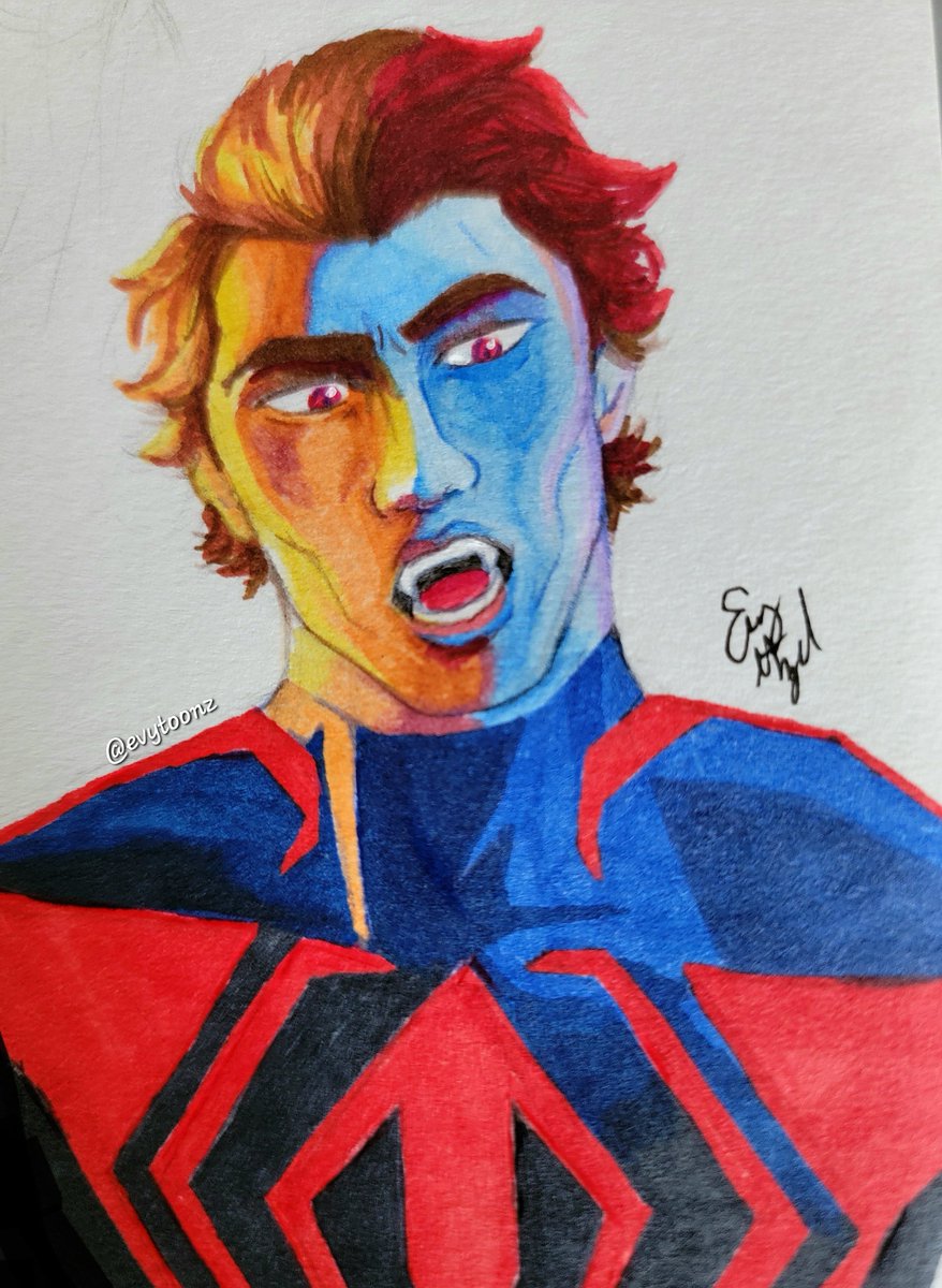 Evytoonz's tweet photo. Miguel o'hara my husband 💖
#migueloharafanart #miguelohara #SpiderVerse #SpiderManAcrossTheSpiderVerse https://t.co/gzRPiBQx8X