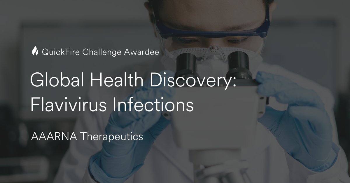 Johnson & Johnson Innovation (@jnjinnovation) on Twitter photo With <a href="/JanssenGlobal/">JNJInnovative Medicine</a> (@JNJGlobalHealth) we set out to spark innovation that treats, controls or prevents flavivirus disease.
Congratulations to <a href="/aaaRNA_Tx/">AAARNA Therapeutics</a>, awardee of the Global Health Discovery #QuickFire Challenge: Flavivirus Infections. jji.jnj/flavivirus With <a href="/JanssenGlobal/">JNJInnovative Medicine</a> (@JNJGlobalHealth) we set out to spark innovation that treats, controls or prevents flavivirus disease.
Congratulations to <a href="/aaaRNA_Tx/">AAARNA Therapeutics</a>, awardee of the Global Health Discovery #QuickFire Challenge: Flavivirus Infections. jji.jnj/flavivirus