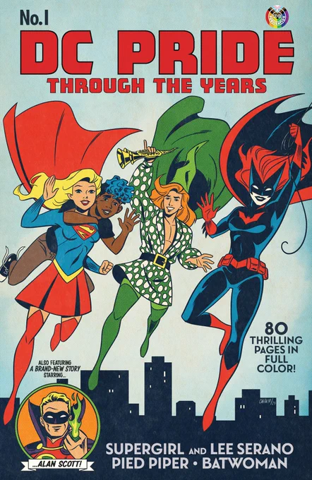 Happy #newcomicbookday! Out now is DC Pride: Through The Years, featuring a brand new prologue to the upcoming Alan Scott: Green Lantern series by @iamtimsheridan, @CianTormey, @LetteringBear, @amarino2814, @Marquis_Draper, @katiekubert and colored by me! Hope you pick it up!