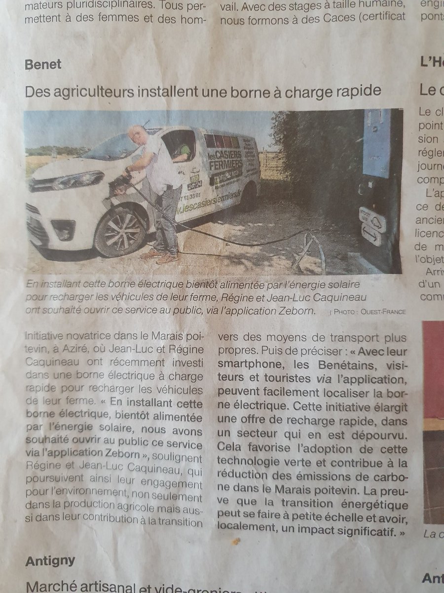 #mobiliteelectrique #mfesneau #maraispoitevin #prefecturevendee
#pierrehenriet #agriculture