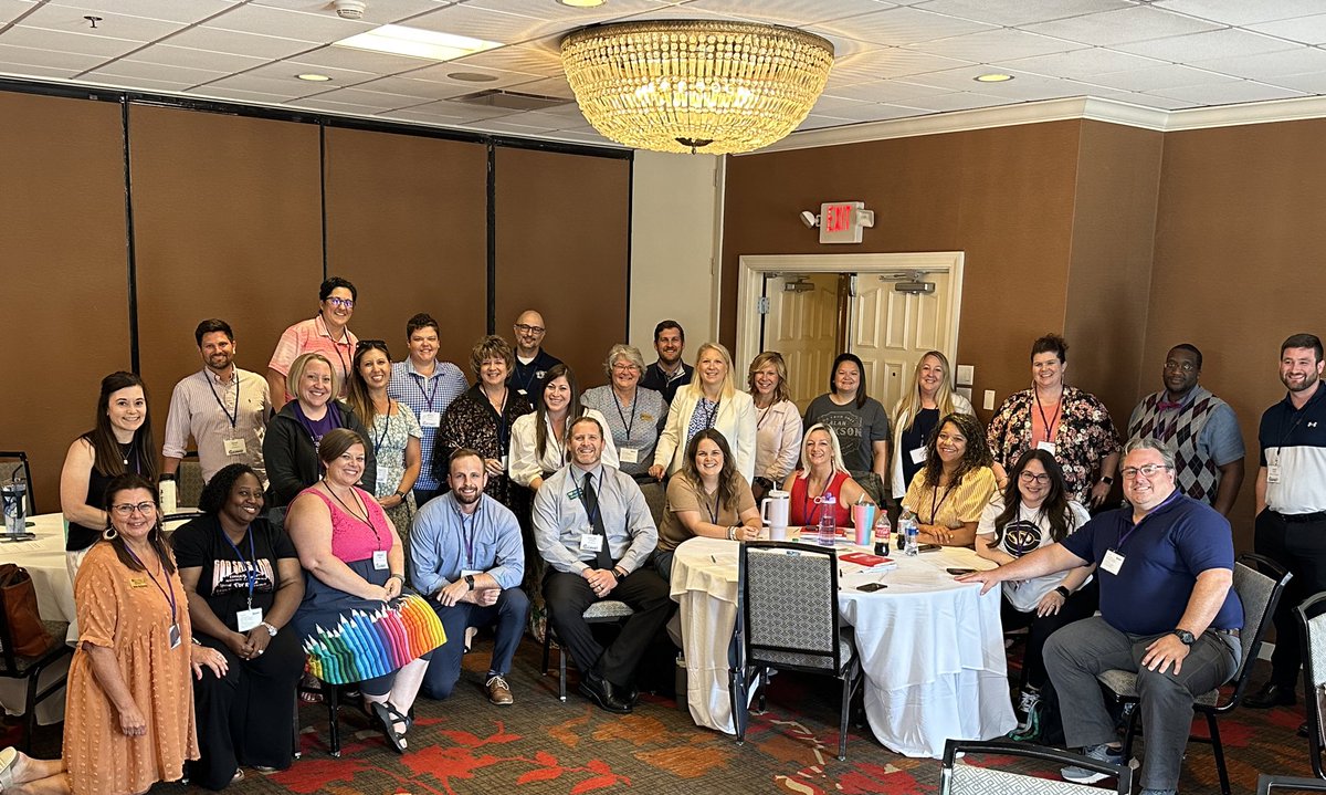 Such a great group of <a href="/HOMRPDC/">Heart of MO RPDC</a> Administrators attending the Instructional Leadership Summit in St. Louis this week.