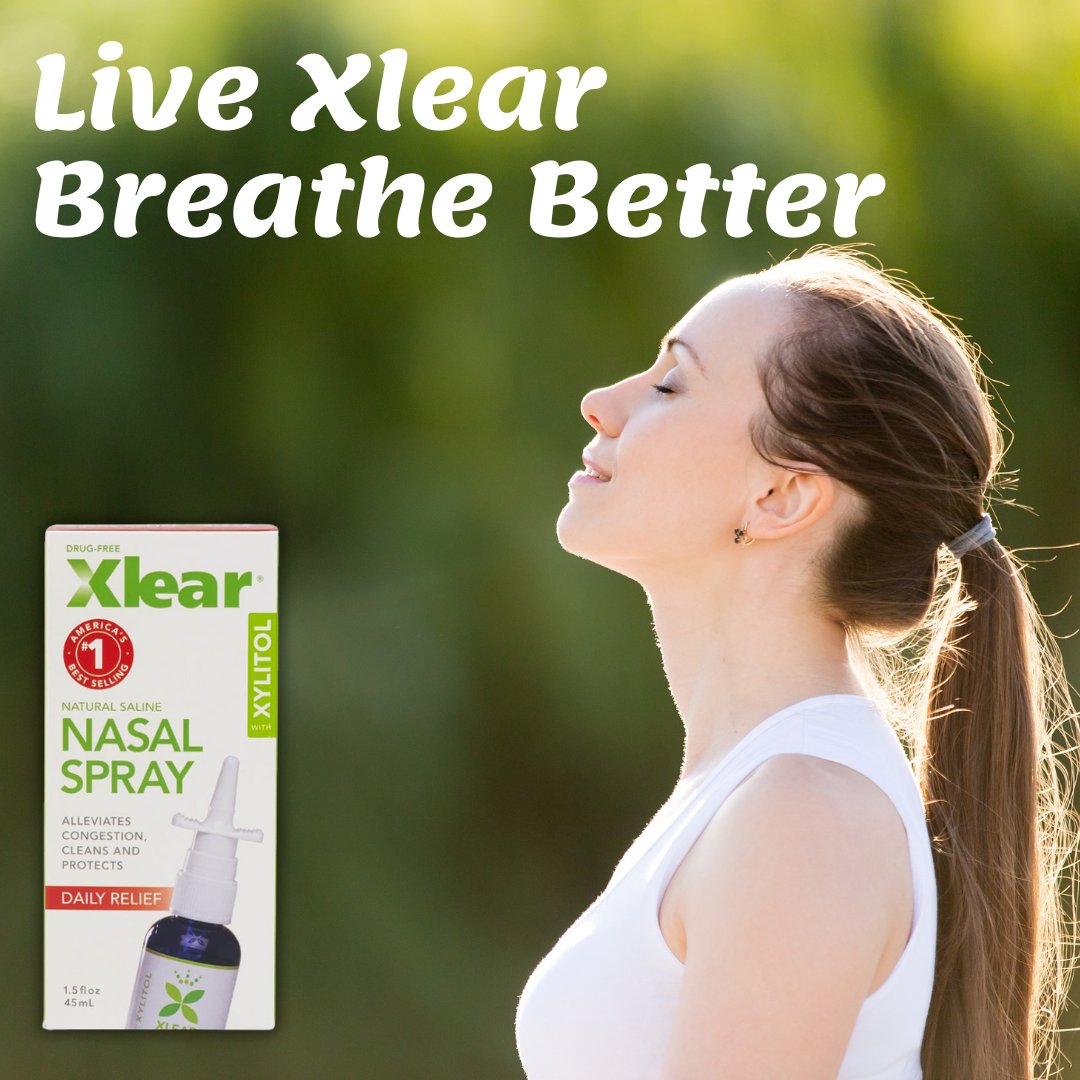 Working with your body to relieve sinus discomfort and help you breathe better.

Learn more at Xlear.com

#LiveXlear #Xylitol #Nasalspray #BreatheBetter #HealthyLiving