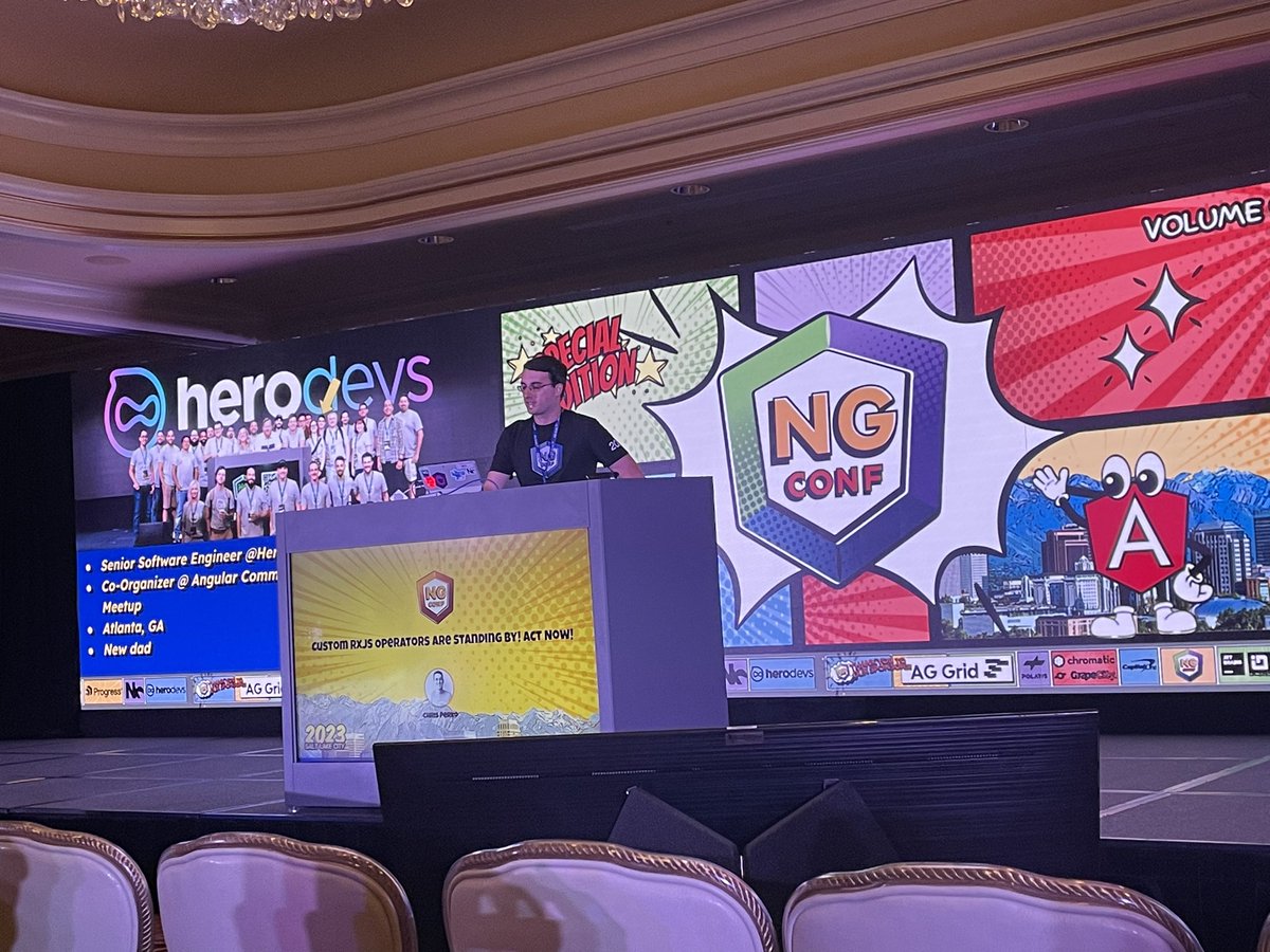 Custom rxjs operators with <a href="/ChrisJPerko/">Chris Perko</a>  #ngconf2023