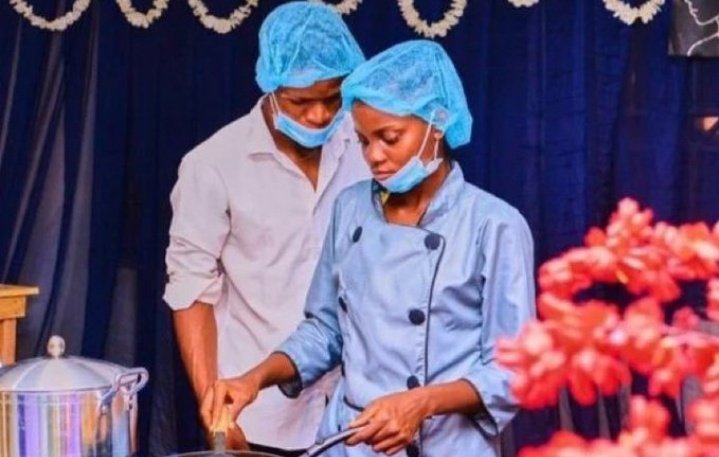 ComedianLade's tweet photo. Chef Dami completes 120-hour cooking marathon, awaits response from GWR. https://t.co/956VxLkUrU
