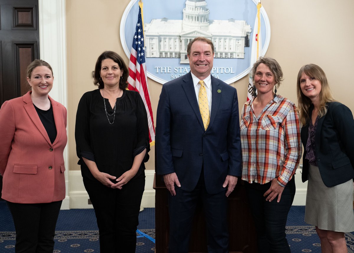 AsmConnolly's tweet photo. Had a great press conference for #AB99 this morning! This bill reins in CalTrans use of pesticides in counties with requested restrictions. Thank you @Ash_Kalra &amp; the pesticide-free advocates &amp; integrative pest management specialists for attending.

Link: https://t.co/2d0m3hDpn4 https://t.co/gbWWRoxKf3