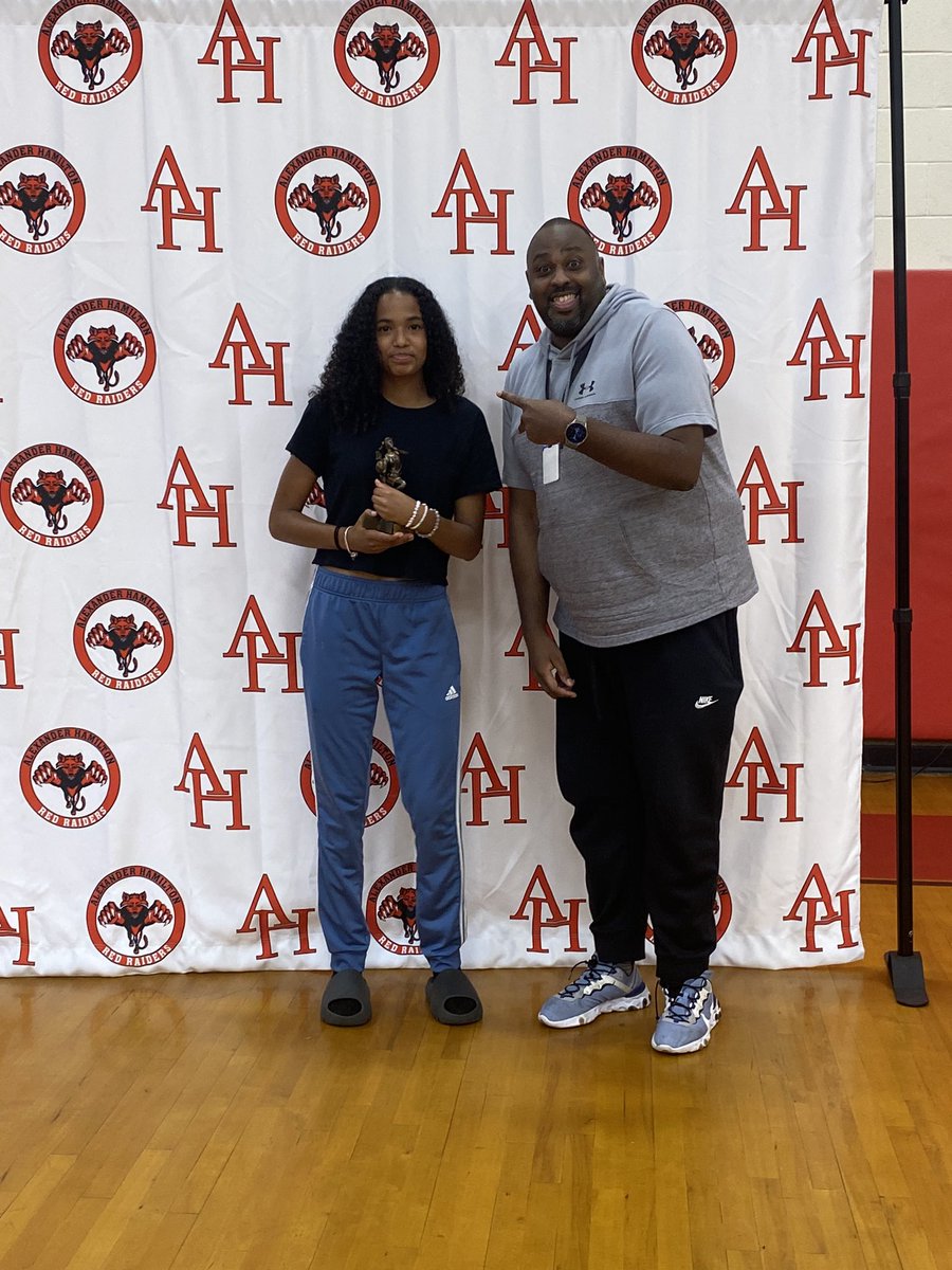 Coach Hennep (@ahhsgbasketball) on Twitter photo Varsity Sports end of season banquet for the ‘22-‘23 season. Congrats to our most improved Sade Alli, coaches award recipients Jasmine Robinson &Cianny Cabral, and MVP Jaya Oliva!
<a href="/maiahood02/">Coach Hood</a> <a href="/RedRaiderAD/">Hamilton Athletics</a> @realeduleader Varsity Sports end of season banquet for the ‘22-‘23 season. Congrats to our most improved Sade Alli, coaches award recipients Jasmine Robinson &Cianny Cabral, and MVP Jaya Oliva!
<a href="/maiahood02/">Coach Hood</a> <a href="/RedRaiderAD/">Hamilton Athletics</a> @realeduleader