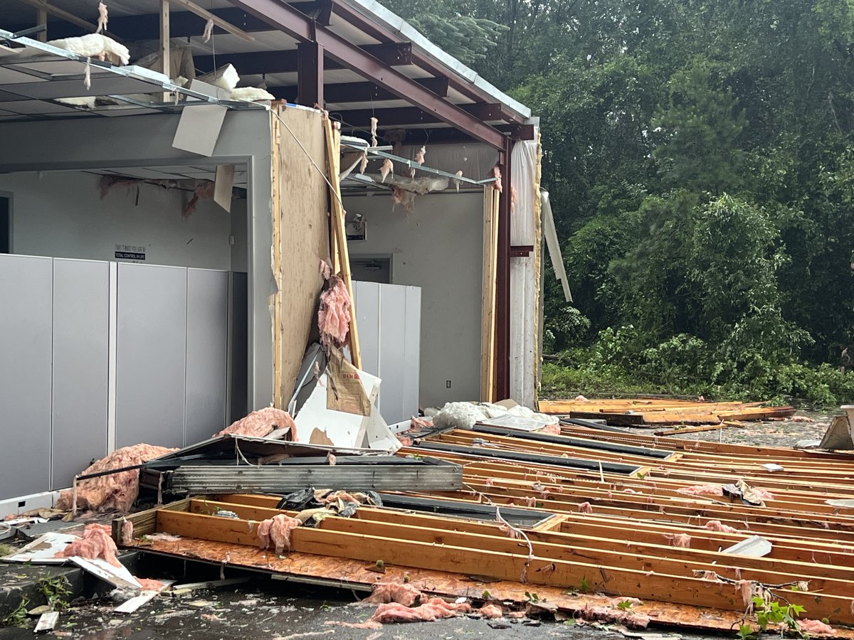Danielle Dozier News 19 on Twitter "Eufaula, AL hit by a tornado...."