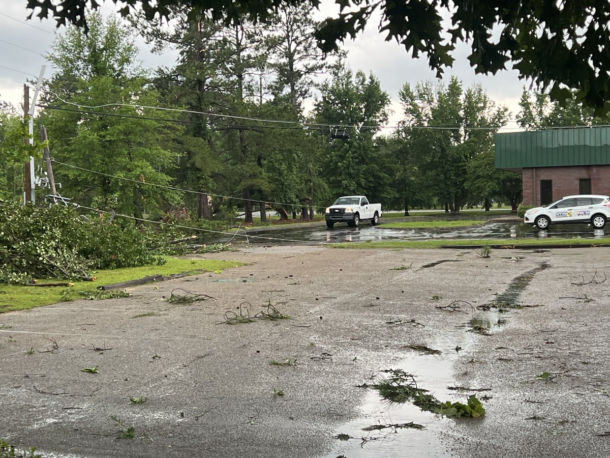 Danielle Dozier News 19 on Twitter "Eufaula, AL hit by a tornado...."