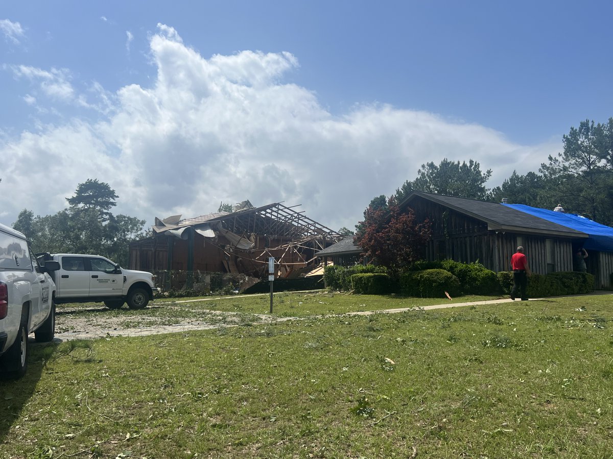 Danielle Dozier News 19 on Twitter "Eufaula, AL hit by a tornado...."
