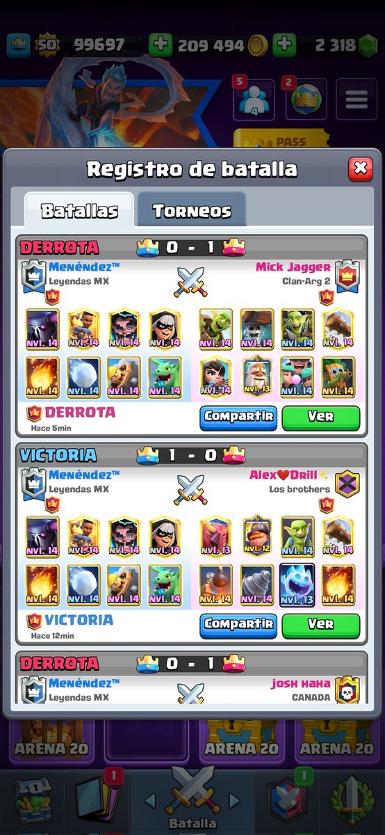 Literalmente me rindo 😓
Me aburri de tanto estar luchando contra mazos de ciclo 🥲