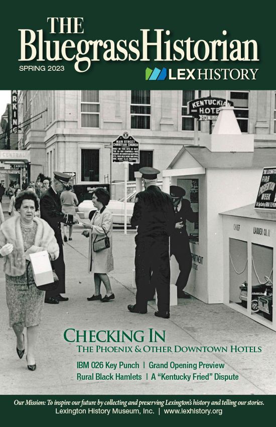 LexHistory's tweet photo. Our latest issue of The Bluegrass Historian is now available!  Read online at: https://t.co/PNl5ik2sf6 https://t.co/AiWbDKbvfm
