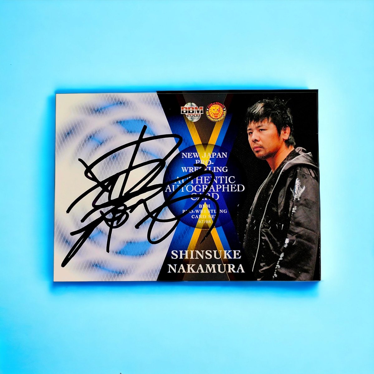 And now for a FULL signature to wrap up my #wrestlingcardwednesday posts for today