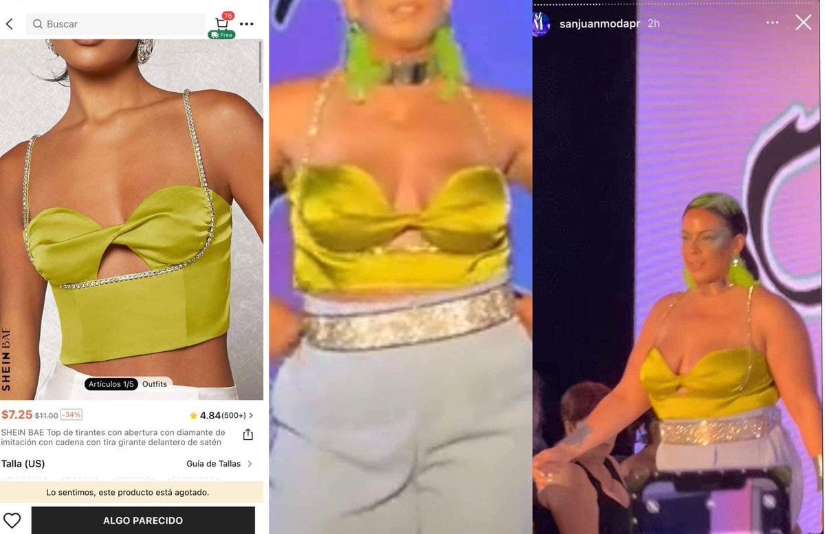 G0thCrocs's tweet photo. Una que se jode en educación, sacrifica tiempo e invierte para producir una colección y viene gente que hace esto.

En verdad la moda en PR es un chiste. https://t.co/JILnBoxLx5