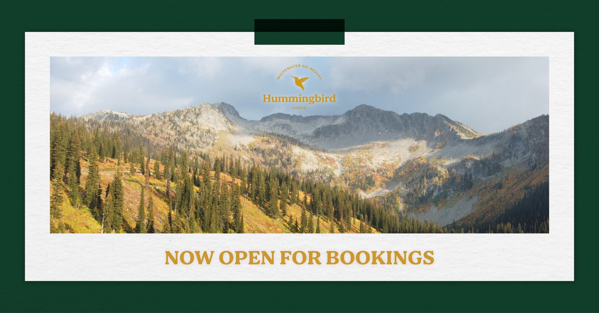 Online bookings are now live for the Hummingbird Lodge &amp; Campground!

Starting July 7th, our 2-bedroom private suite, forested campsites, and RV sites will be your home base for outdoor exploration. Visit hummingbirdlodge.ca to learn more and book your stay!
