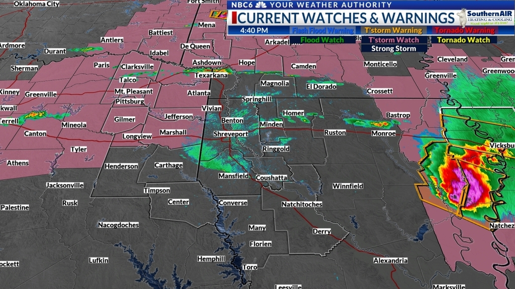 NBC 6 Weather on Twitter "WEATHER AUTHORITY ALERT....SHV continues