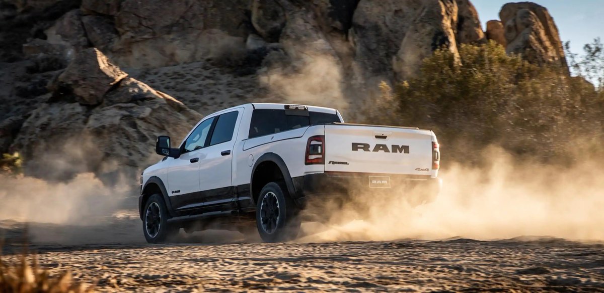Get ready for a good time in the stylish and powerful 2023 #Ram2500, where every drive is an adventure. 😏 #CarCrushWednesday #Ram #RamUSA #RamLife