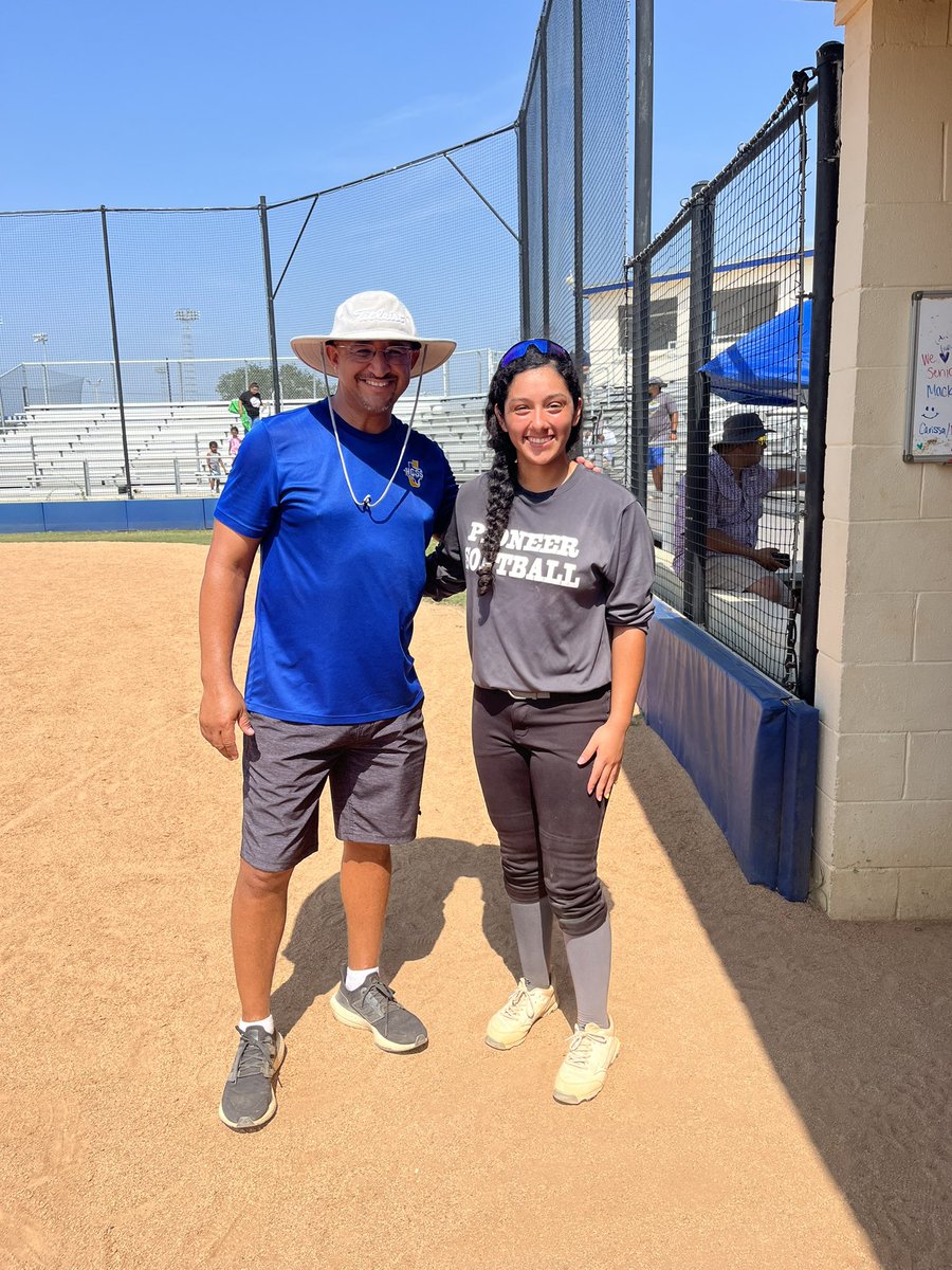 FNunez2024's tweet photo. Thank you to Texas A&amp;M Kingsville softball coaching staff and players for providing me with valuable information and feedback to improve! Really enjoyed your camp! @s3baseball_ @CorkyGallegos https://t.co/eGUB19ASwt