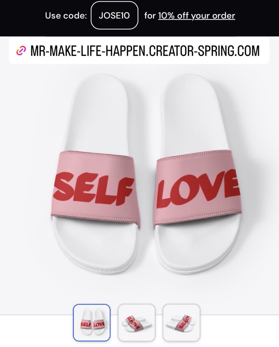 Summer Slides!! 
➡️mr-make-life-happen.creator-spring.com/listing/self-l…
#slides #sandals #summer #selflove #apparel #teespring #spring
