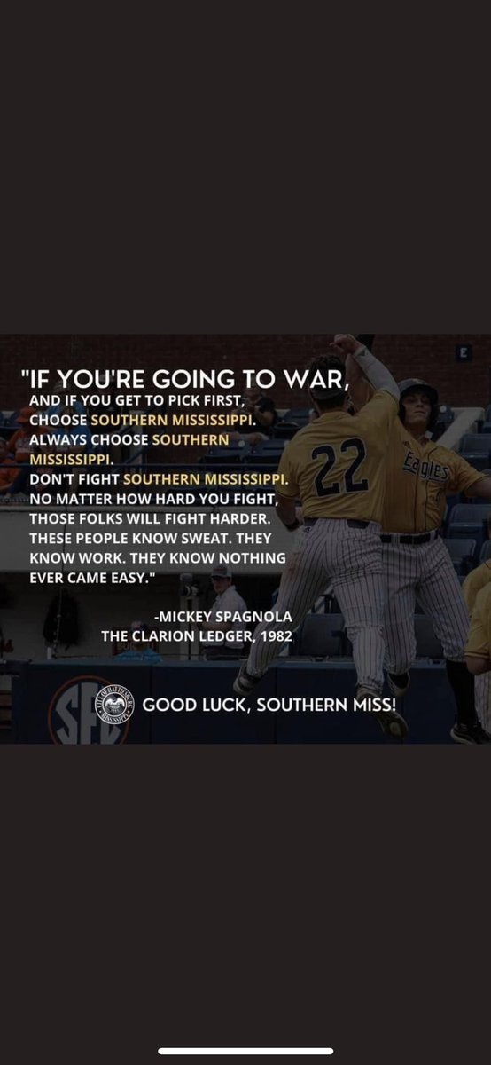 Danny Lynch (@danny_lynch26) on Twitter photo <a href="/SouthernMissBSB/">Southern Miss Baseball</a> 13 year old me dreamed of being a part of you, and 23 year old me knows that being a part of you was more than I could have ever dreamed of. Thank you, for everything. <a href="/SouthernMissBSB/">Southern Miss Baseball</a> 13 year old me dreamed of being a part of you, and 23 year old me knows that being a part of you was more than I could have ever dreamed of. Thank you, for everything.