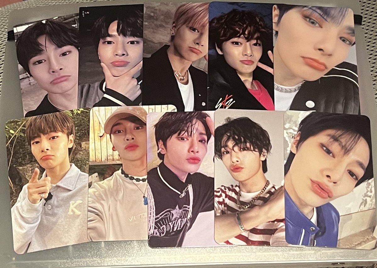 made a jeongin pout pc evolution