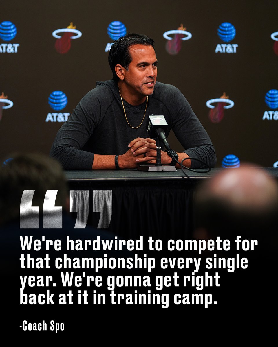 MiamiHEAT's tweet photo. Right back to The Main Thing. https://t.co/bxY5eFToJV