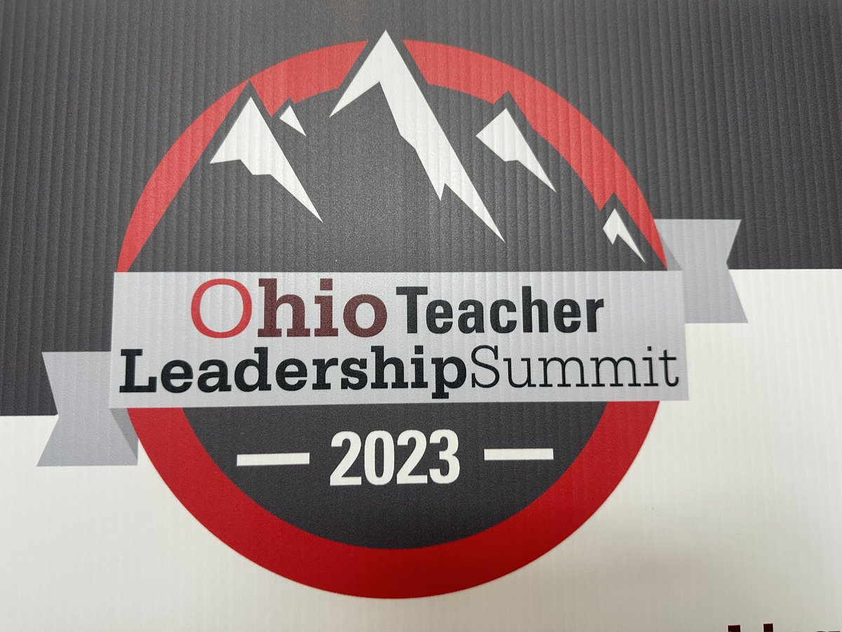 Had a great day at the Ohio Teacher Leadership Summit! Enjoyed learning from teachers all around Ohio! #ohiolovesteachers #ohioed