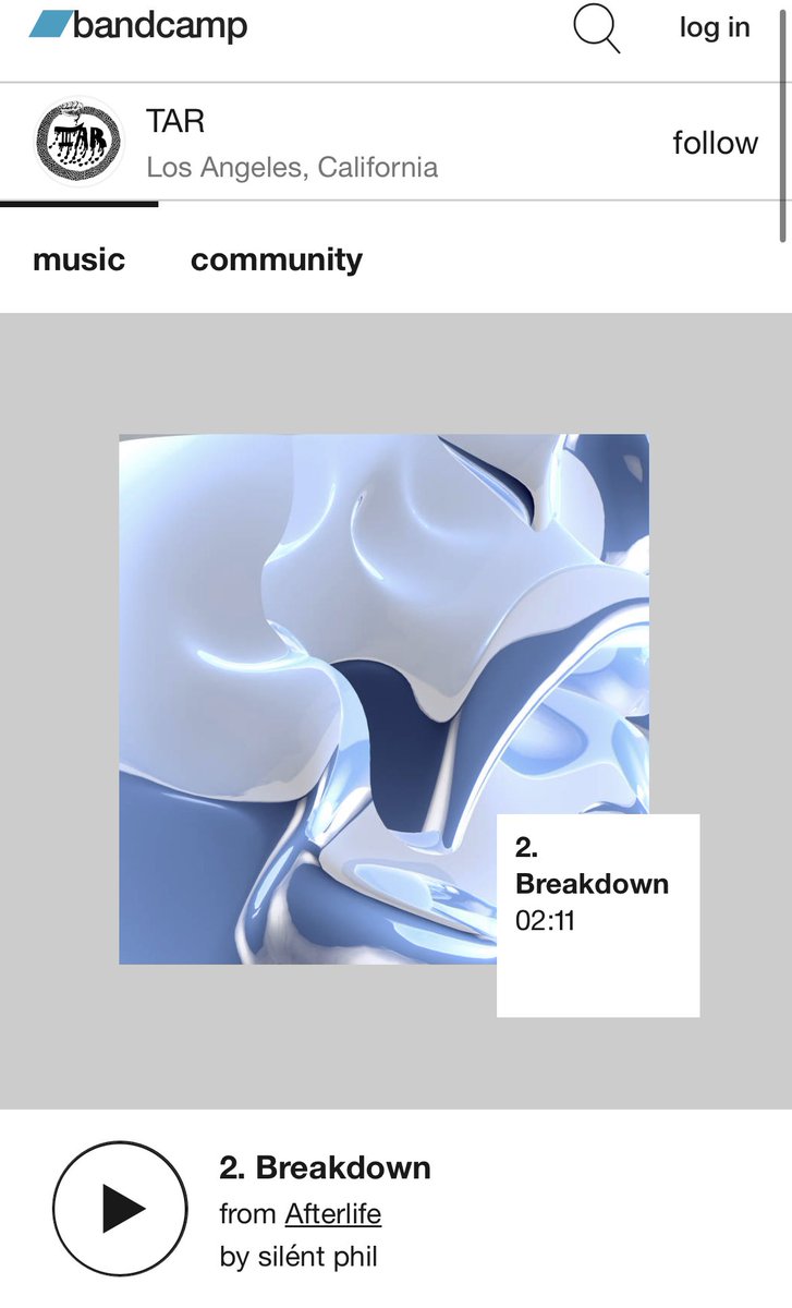 The fact Aphex Twin played a track from <a href="/WeAreTAR/">TAR</a> recently blows my mind. Honored to have TAR in his arsenal. Wish Silent Phil was still around to see this 🖤 RIP

wearetar.bandcamp.com/track/breakdow…