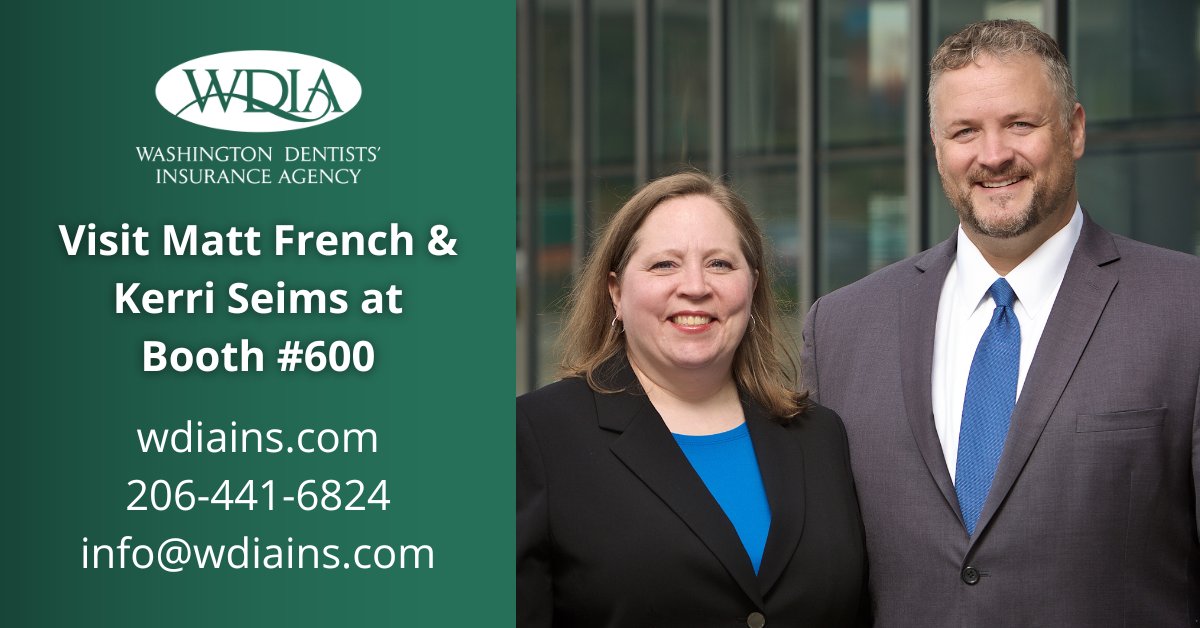 TheWSDA's tweet image. Visit #PNDC2023 Title Partner WDIA at Booth #600! Matt French and Kerri Seims can help you with Disability and Life Insurance and coverage for your dental practice. wdiains.com