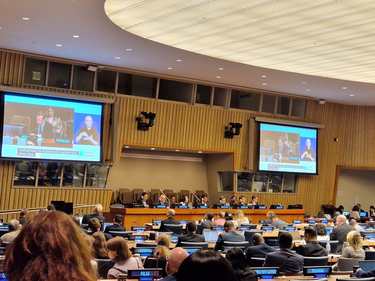 UK Minister for Disability Tom Pursglove has addressed the main session here at #COSP16 in the UN - sharing more on Digital Tech as well as highlighting UK Aid's new £31 million commitment to #AT2030, led by GDI Hub (us!) 👏

@VotePursglove #AT #AssistiveTech @FCDOInclusive