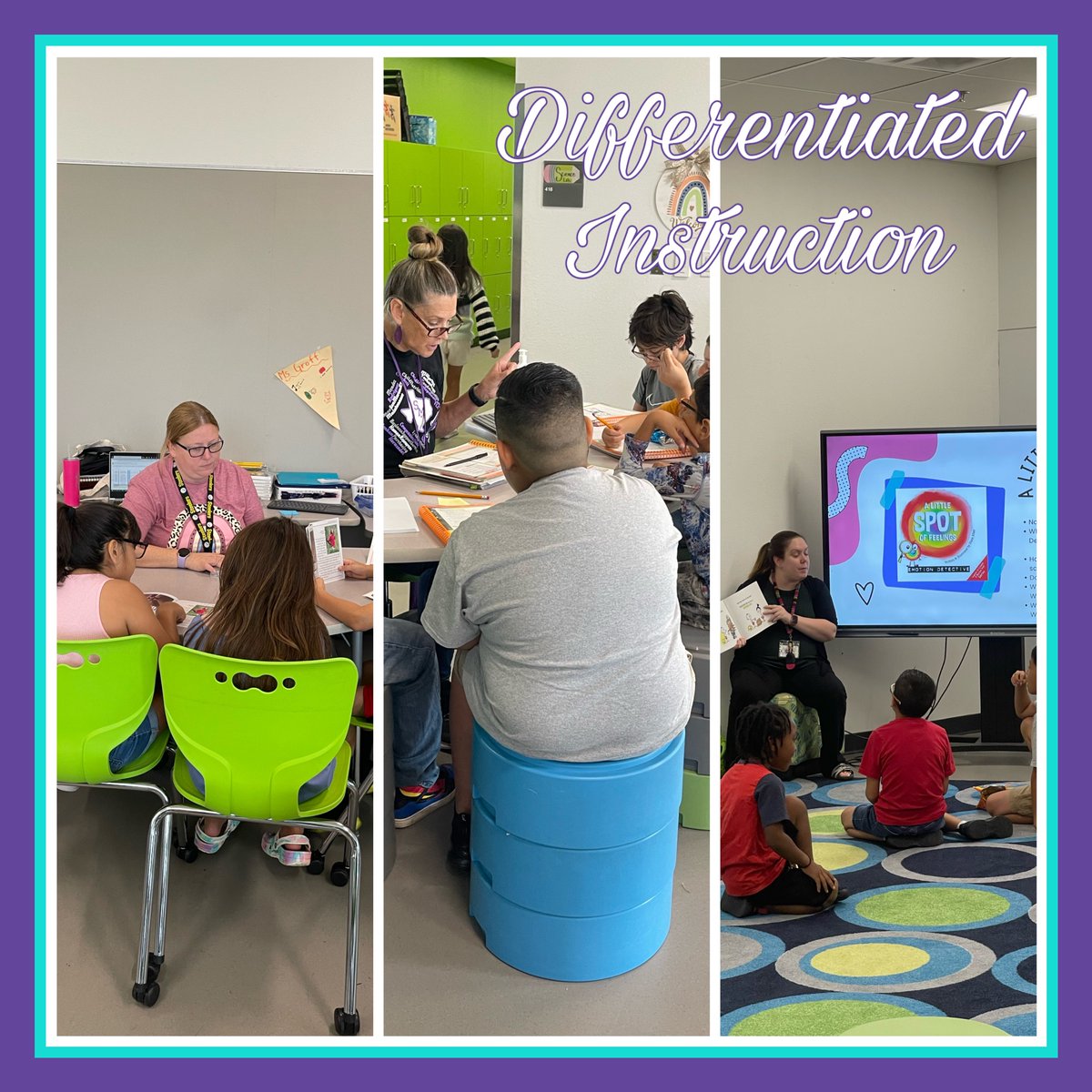 Instruction is tailored to meet student  needs, to inspire a love of learning 💜 &amp; improve learning outcomes. #Knowledge #Equity  #SummerLearning <a href="/SMCISDsped/">SMCISD Special Education</a> <a href="/SM_Academics/">Office of Academics SMCISD</a>
