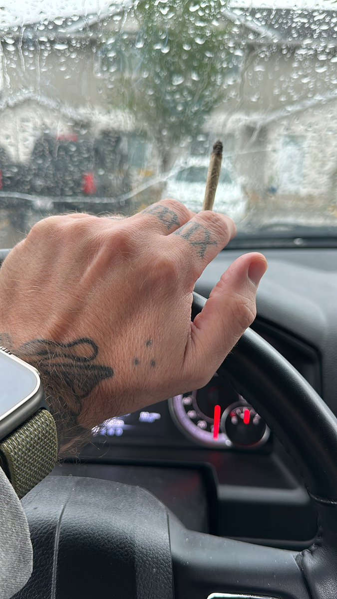 Nothing to do on a rainy day other than smoke it away. We need the rain bad though to put all those fires out. #Mmemberville  #420community #420daily #Mindfulness