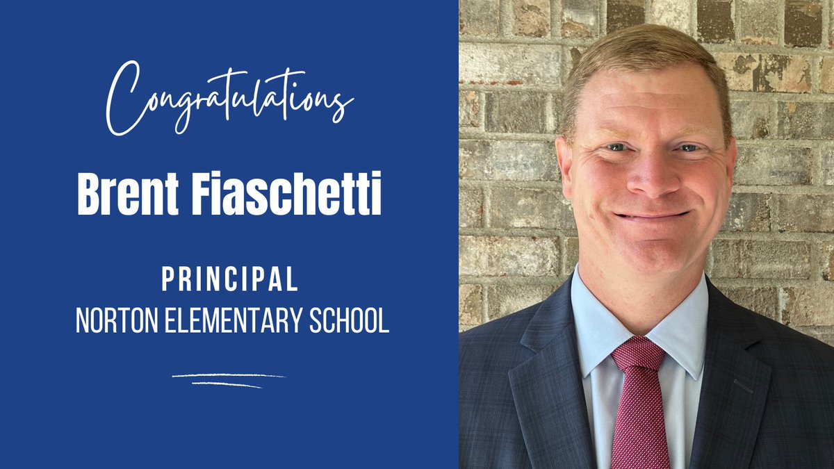 JCPS (@jcpsky) on Twitter photo 🎉 CONGRATULATIONS! Brent Fiaschetti named 🆕 principal at Norton Elementary School!
STORY ➡️ bit.ly/3PcT9Du
#WeAreJCPS <a href="/NortonCougars/">Norton Elementary</a> 🎉 CONGRATULATIONS! Brent Fiaschetti named 🆕 principal at Norton Elementary School!
STORY ➡️ bit.ly/3PcT9Du
#WeAreJCPS <a href="/NortonCougars/">Norton Elementary</a>
