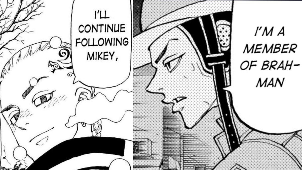 Some people need to learn to read with comprehension. Literally, Draken stated that he would continue to follow Mikey and later joined Brahman to save him. He make that decision themselves. Only later did Draken team up with Takemichi.  Additionally, in Bonten timeline in +