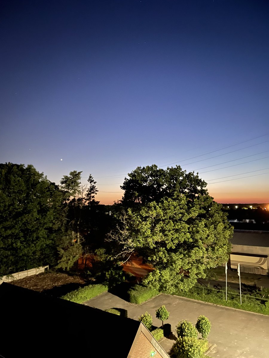 View from my hotel room at 11:37 PM in Belgium—the evening before:l our show at the—-
Graspop Metal Meeting
Kastelsedijk
Dessel, Vlaanderen 2480 BE
graspop.be
A big festival here tomorrow. 
Very glad to be here!