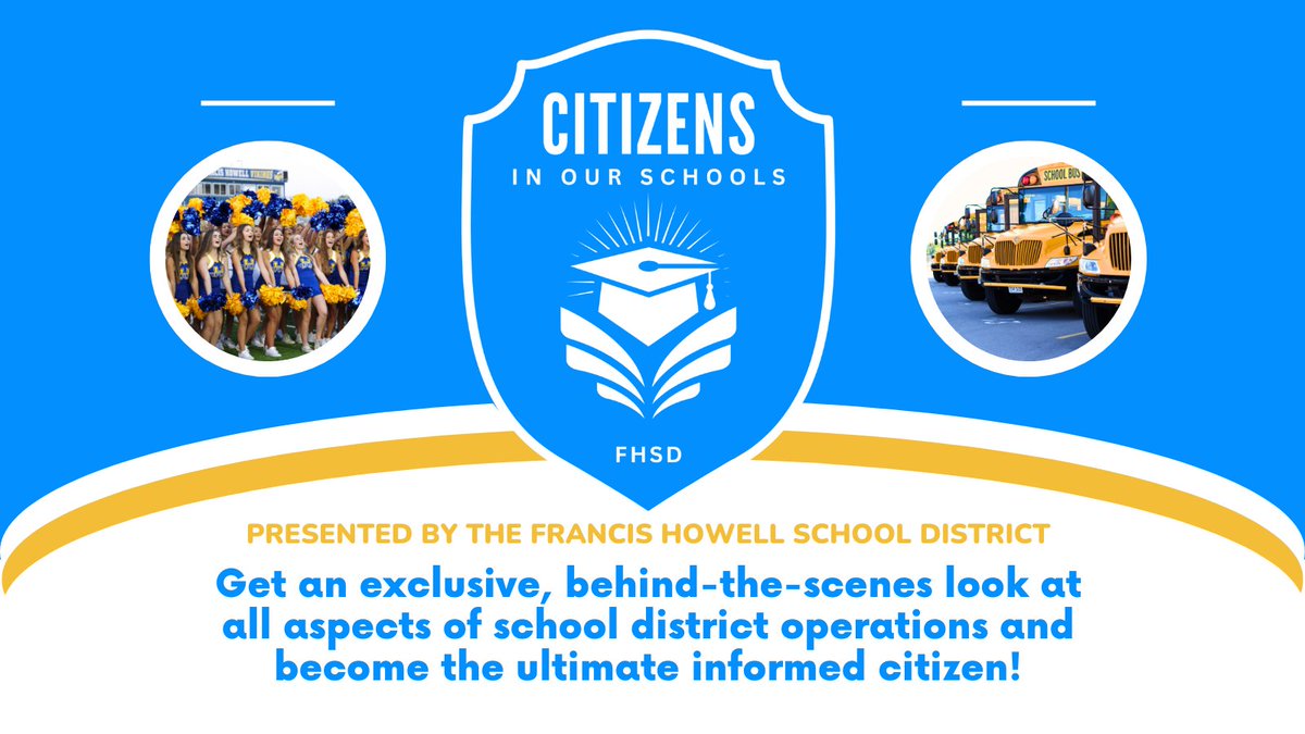 We are excited to introduce a new program! Citizens In Our Schools offers an immersive, experiential journey that gives participants a behind-the-scenes look at all aspects of FHSD operations and helps them become the ultimate informed citizens. bit.ly/CitizensInOurS…